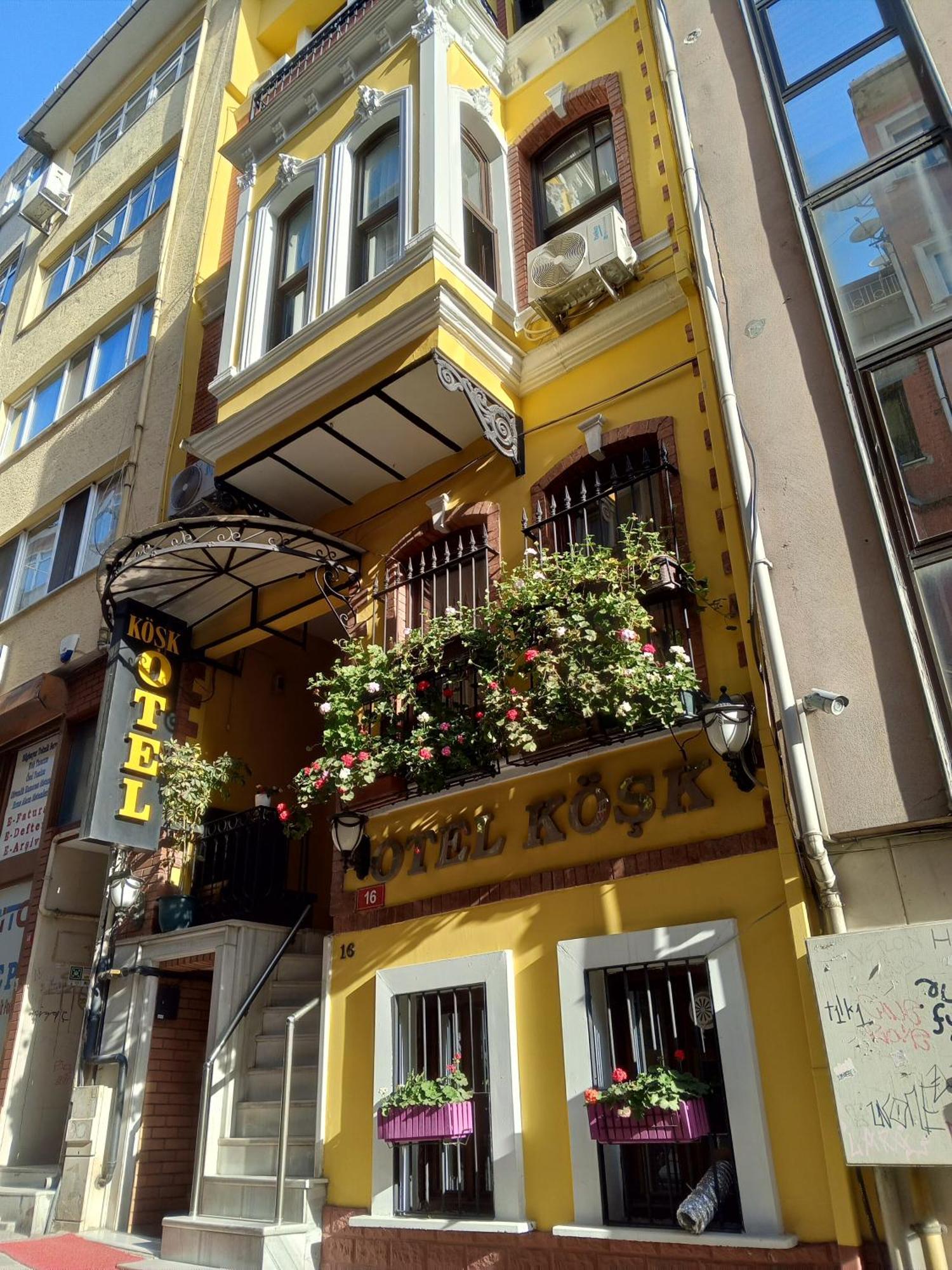 Kosk Hotel Kadikoy Isztambul Kültér fotó